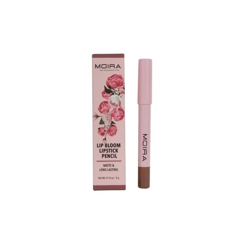 Lápiz Labial Matte Larga Duración Moira Cosmetics Color Flush