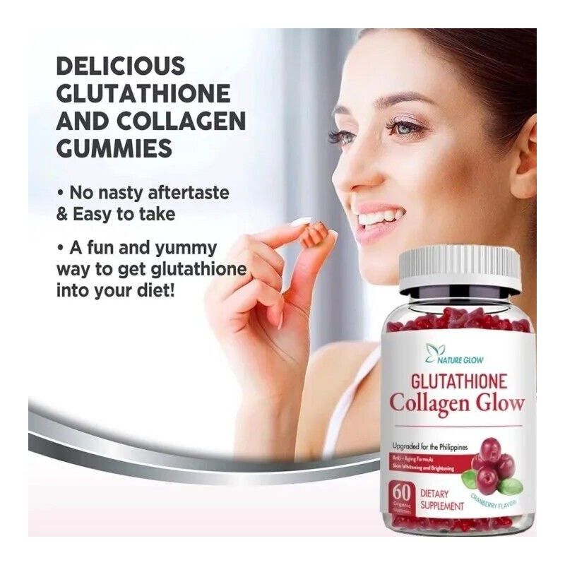 Nature Glow 2 Bottles Nature Glow Glutathione Collagen - Strawberry