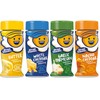 Kernel Seasons 4 Pack Seasoning Kit (Butter,Garlic Parmesan,White Cheddar,Nacho Cheddar)