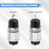 GZZTORES 2 PCS Engine Start Push Button Momentary Start Switch,