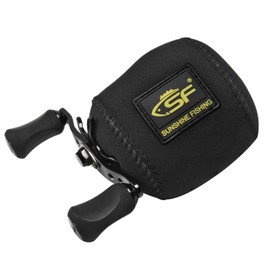 SF Low Profile Baitcaster Reel Covers Neoprene Casting Protective Reel Case Fit 50 100 200 Series Baitcaster # Left Hand 1 Pack