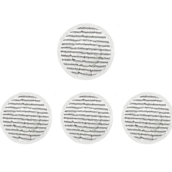 4 Pcs S6002 Scrub Mop Pads Replacement for Shark S6002UK