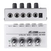 MX400 Ultra-compact Low Noise 4 Channels Line Mono Audio Mixer