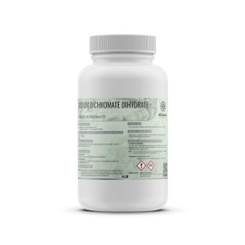 Sodium Dichromate Dihydrate - 1 Pack (4 lbs.) – for Industrial Cleaning, Oxidation, Corrosion Inhibition, Metal Treatment, and Chemical Processing