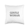 Gentlewoman Poised And Powerful Throw Pillow, 16x16, Multicolor