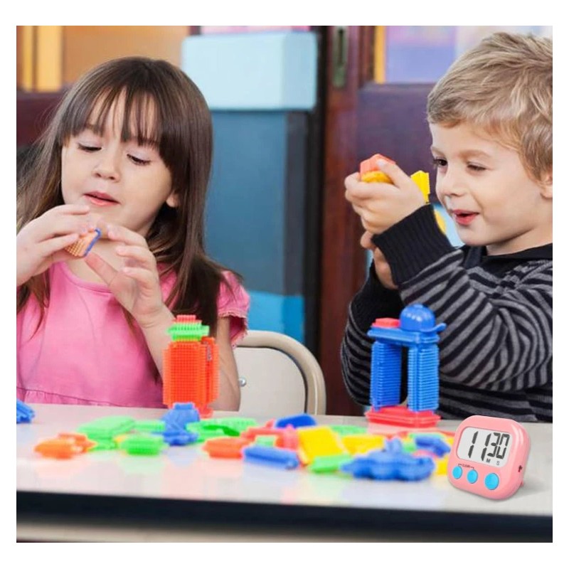 Magnetic Digital Timer Classroom for Kids Large Display Clock Loud