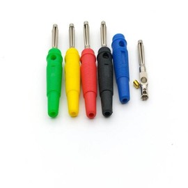 스피커 오디오 어댑터에 대 한 100pcs 고품질 4mm 바나나 플러그 남성 커넥터 100pcs High Quality 4mm Banana Plug Male Connectors for Speaker Audio Adapters