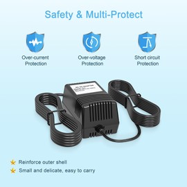 XMHEIRD AC AC Adapter Charger for Health O Meter HM8573 NSM8573EA Full Contour Seat r Power Supply Cord Mains PSU