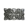 Schnalle123 Belt Buckle Celtic Knot 3D Look for Interchangeable Belt