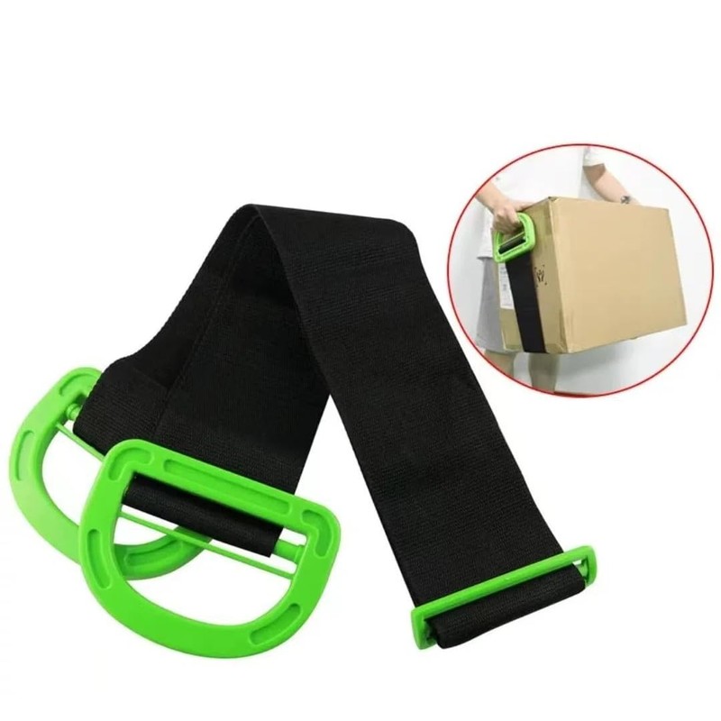 2 Piece Carrying Belt, Luggage Carrying Belt, Large Cardboard, Furniture