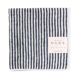 濱 Pattern Japanese taoru semiuxossyu Stripe also like Navy