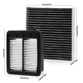 BX-Good Cabin Engine Air Filter for Honda CRZ 2016 2015 2014 2013 2012 2011