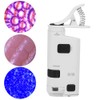 80-120X LED Cell Phone Microscope Mini Smart Phone Lens Magnifier