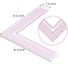 Plastic Sewing Ruler L-Square Curve Ruler Sewing Measure Tailor Ruler