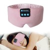 Sleep Headphones Bluetooth Eye Mask, Soft Wireless Headband with Ultra-Thin