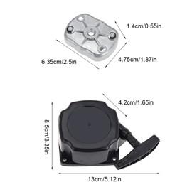 LiebeWH Recoil Starter Pull Easy Chinese Strimmer Pull Start, Recoil Pull Starter Start Assembly for 520 430 Brush Cutter Strimmer