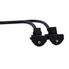 1Pair BB5Z-17603-A Front Windshield Washer Nozzles Spray Jet Compatible with