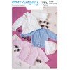 Baby Double Knitting Pattern - PG 7186 Cardigans and Bonnet.