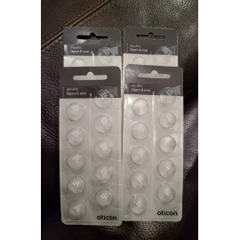 Oticon 2 Pack Oticon miniFit ( Open 6mm ) Domes Hearing Aids Total 20 / US Seller