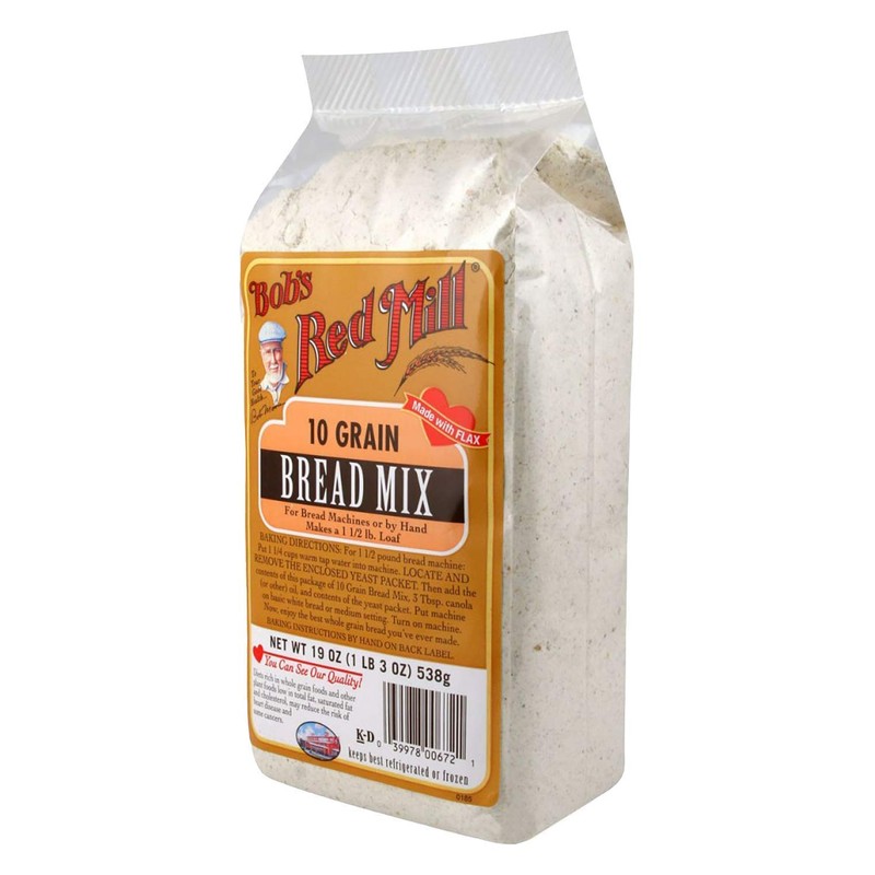 Bob's Red Mill Bread Mix, 10 Grain With Yeast Packet,