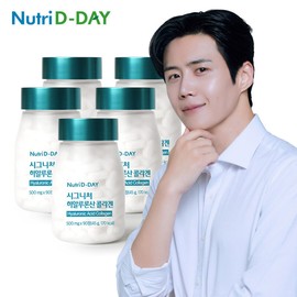 Nutri Day 뉴트리디데이 시그니처 히알루론산 콜라겐 5병 15개월분 NutriD-Day Signature Hyaluronic Acid Collagen 5 Bottles 15-Month Supply