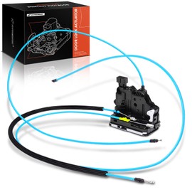 A-Premium Door Lock Latch Actuator Compatible with Ram Vehicle - ProMaster 1500 2500 3500, 2019 2020 2021, Without 113.0 in. Wheelbase - Right Passenger Side Sliding Door