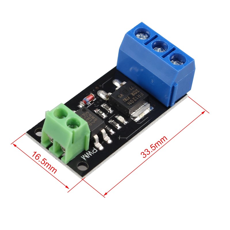 HALJIA FR120N MOS Module MOSFET Control Module Field Effect Module,