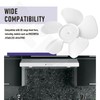 WB02X11025 Range Hood Fan Compatible with GE Range Hood RN328H1SA
