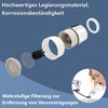 VewePata 360° Rotating Tap Attachment with Water-Saving Function and 2