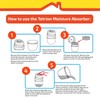 Tetrion Moisture Absorber, 630 g - Prevents Condensation, Controls Moisture,