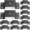 12 Pcs Trailer Stake Pocket Bracket for 2'' x 4''
