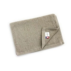 Olim QO-850 Imabari Towel Clean and Long Lasting, Compact Face Towel, Brown, Approx. 9.4 x 27.6 inches (24 x 70 cm)