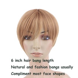 Creamily Short Pixie Cut Wig Fluffy Curly Strawberry Blonde Wig Layered Cut Wig With Bangs Synthetic Hair Wigs for Women Hair Replacement Wigs