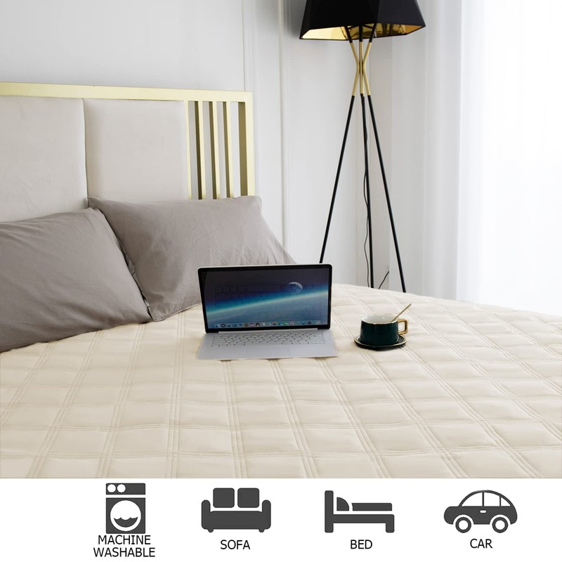 Ameritex Waterproof Dog Bed Cover Pet Blanket with Anti-Slip Back