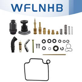 Carb Carburetor Repair Kit with Choke Plunger Starter Valve and Carb Primer Pump Replacement for Honda TRX450ES Foreman 450 1998 1999-2003