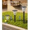 Super Bright Solar Pathway Lights Outdoor Powered,Adjustable Warm&Cool White,Waterproof IP65