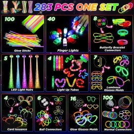 283 Juguetes Luminosos Neón Luz Eventos Regalo Fiesta Boda