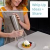 Otis Classic 304 Stainless Steel Whipped Cream Dispenser, 500ml w/