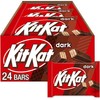 KIT KAT Dark Chocolate Wafer Candy Bars, 1.5 oz (24