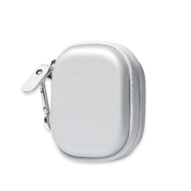 Alltravel Case for AI Voice Recorder Compatible with PLAUD NotePin Voice Recorder (Silver)