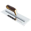 QEP Euro Notch Cork Handle XL Stainless Steel Trowel
