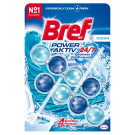 Bref WC Power Aktiv Okyanus Kokulu 2'li Klozet Temizleme Topları 1 x 2 Adet , Okyanus 2