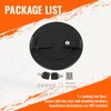 HECASA Locking Fuel Door Compatible with 2003-2009 Hummer H2 SUV