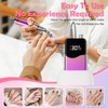CIVPOWER Nail Drill Professional: 35000RPM Electric Nail File - Portable