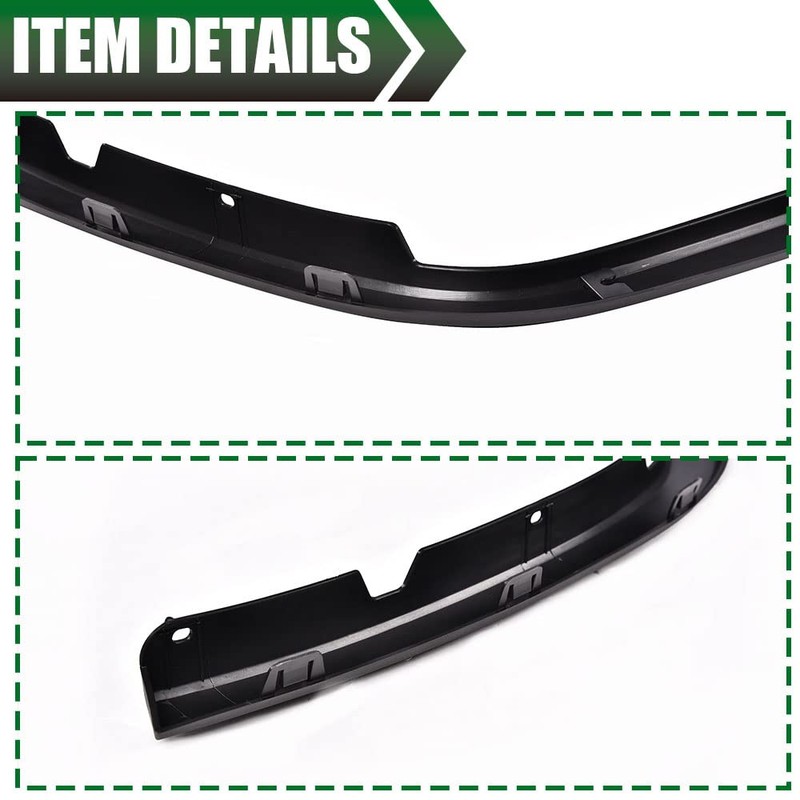 G-PLUS Front Driver & Passenger Side Fender Trim, Compatible with