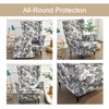 Eco-Ancheng Wingback Chair Slipcover 2 Piece Slipcovers for Wingback Chairs