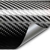 VViViD+ Premium Vinyl Wrap Film (1/2ft x 5ft, Premium Black