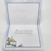 Lang One LANG Petite Linen Glitter Christmas Card & Stamp