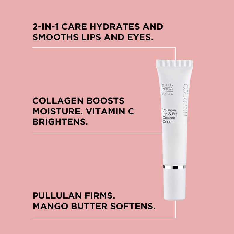 Artdeco Collagen Lip & Eye Contour Cream, Moisturising Intensive Care