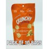 CRUNCHY CHEESE BOMBS- PACK OF 10 BAGS - 60gr. PAN